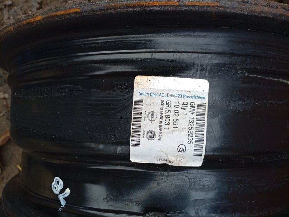 Диски 5*115 16 на Opel, Chevrolet.
