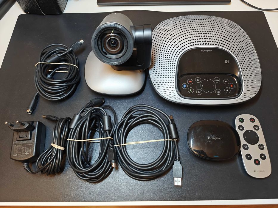 Logitech ConferenceCam CC3000e Kompletny Zestaw - Używany, Testowany