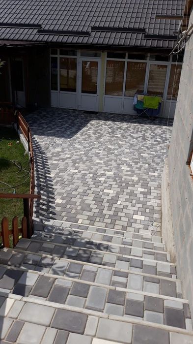 Професиональная укладка тротуарной плитки
