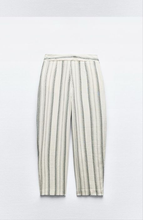 Смугасті брюки-чинос Zara