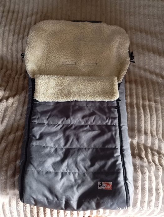 Зимовий конверт в коляску