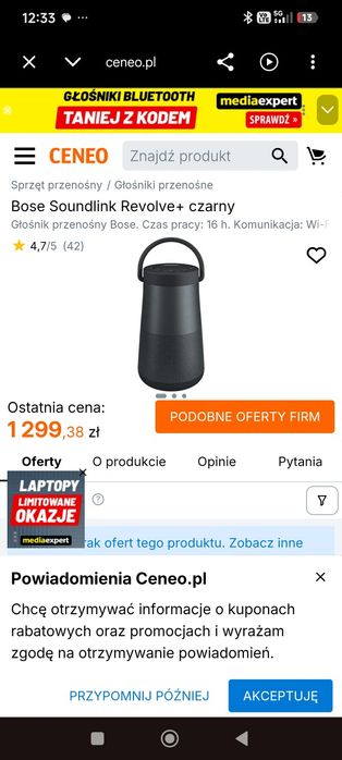 Głośnik bluetooth bose .Najlepszy z najlepszych