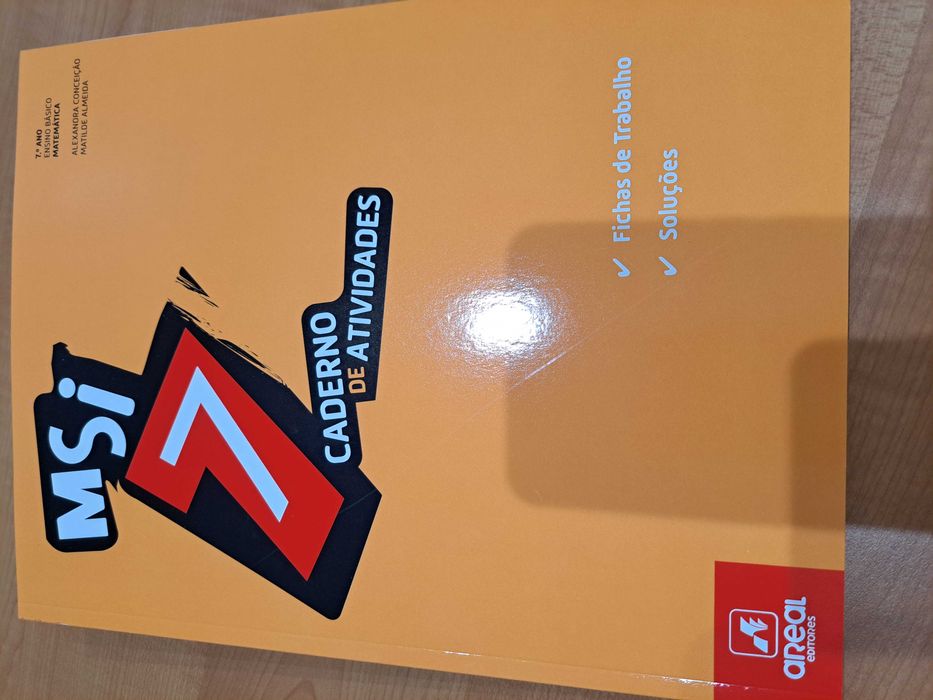 Manual de matemática - MSi7 - Só 14€