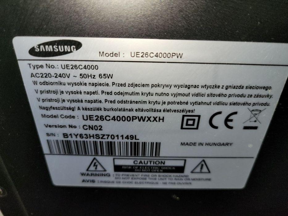 Telewizor Samsung 26 cali