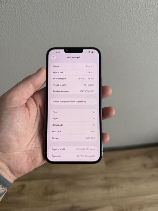 Iphone  13 pro max 128gb