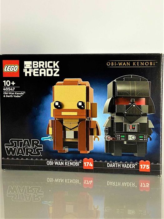 LEGO BrickHeadz 40547 Obi-Wan Kenobi i Darth Vader