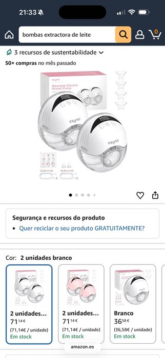 Bomba extratora de leite