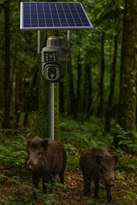 Câmara de Caça 4G + Solar – Visão Noturna