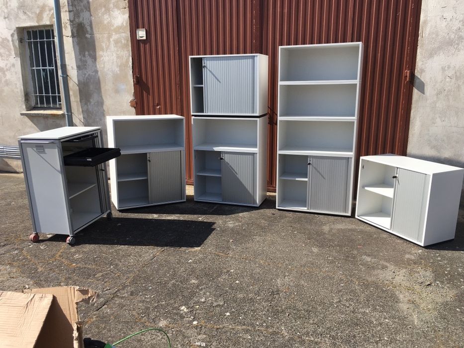 Szafa  z roletką na kluczyk