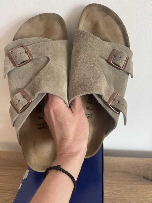 Жіночі Шкіряні шльопанці Birkenstock