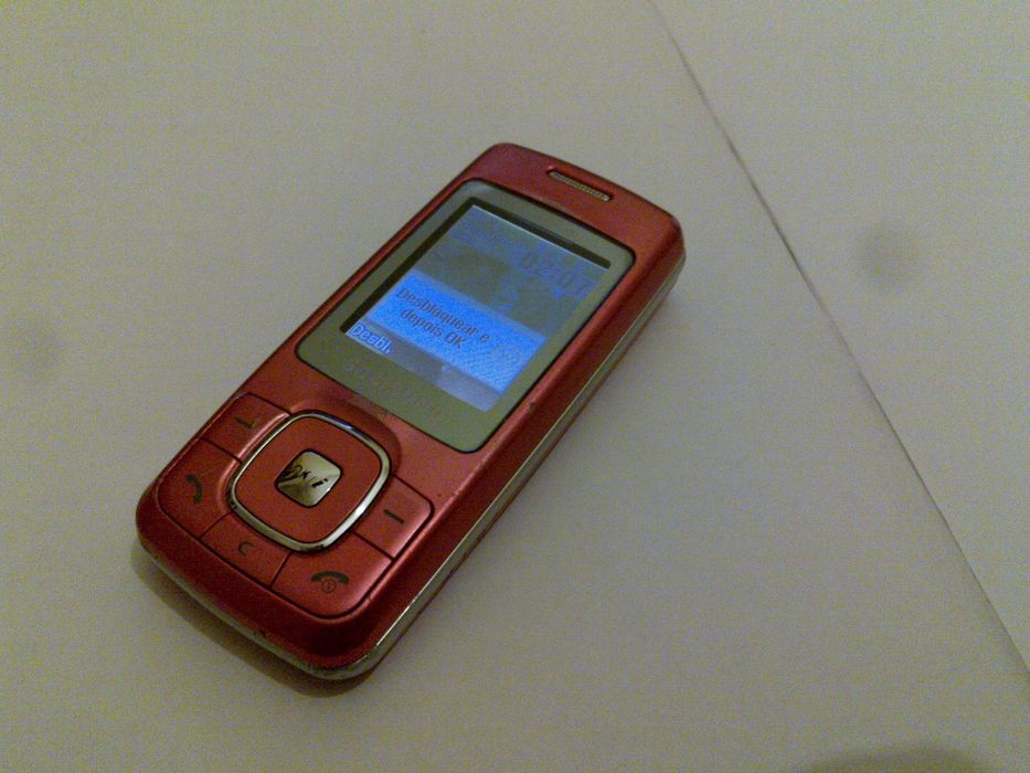 samsung sgh-m610 (ler descrição) cor de rosa