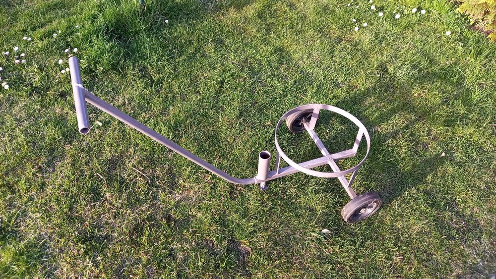 Wózek kołowy transportowy do pojemników na śmieci