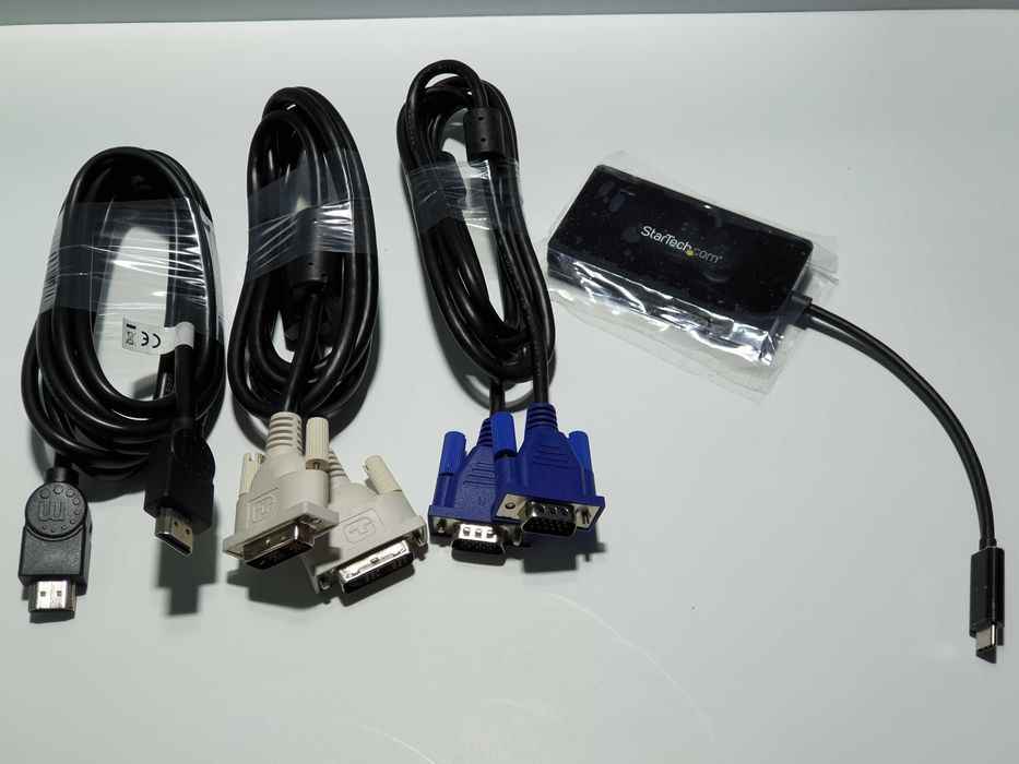 адаптер  USB TYPE C to HDMI VGA DVI 4K 30Hz Startech cdpvgdvhdbp
