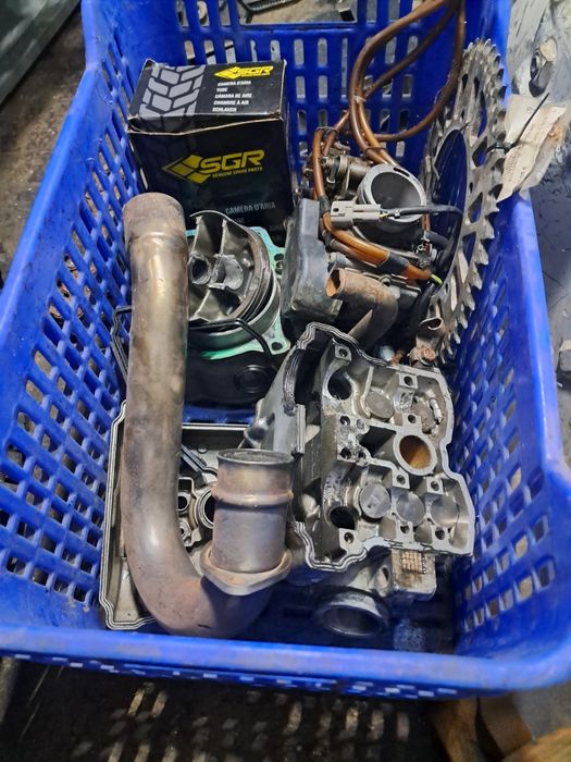 Peças yamaha wr 400