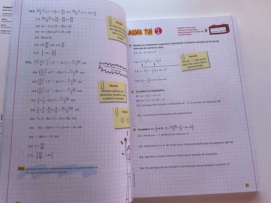 Testes estou preparado 9 ano