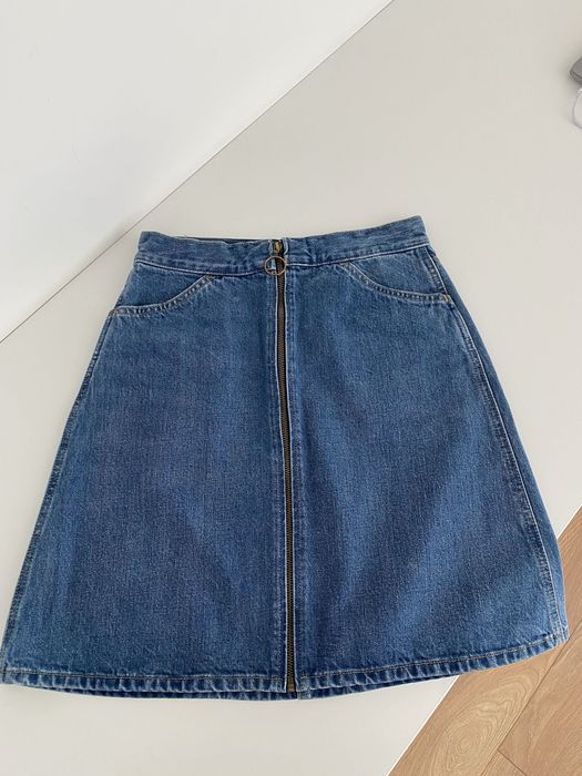 джинсова спідниця levis