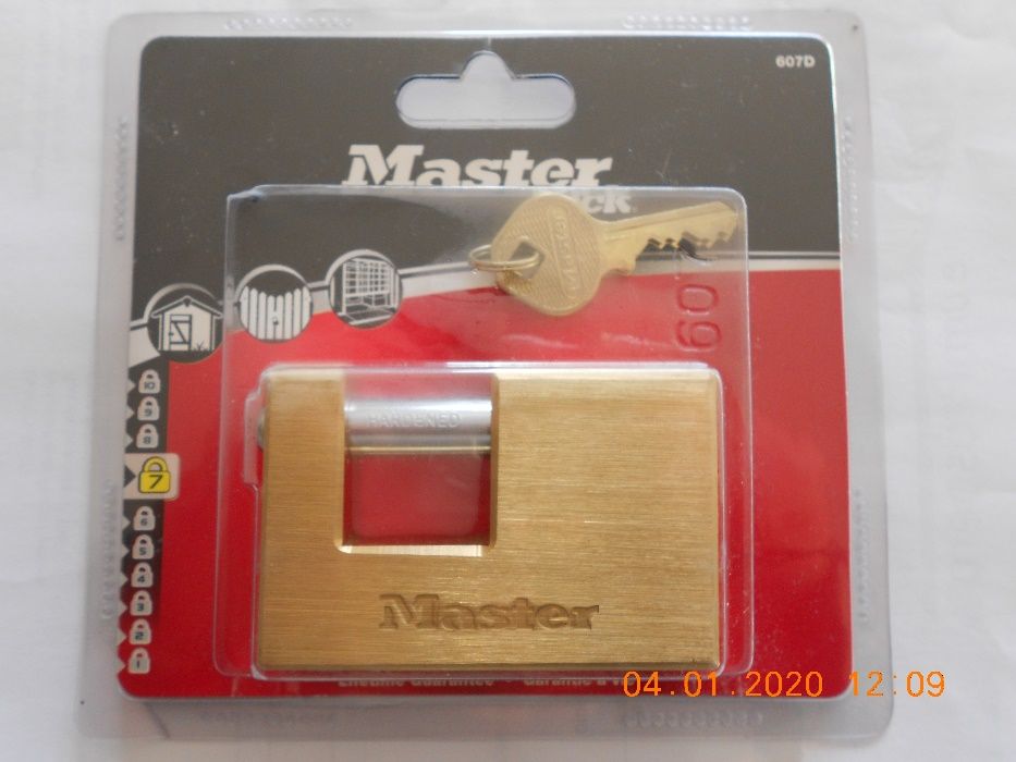 aloquete master lock 607D ATENÇÃO LER O ANUNCIO