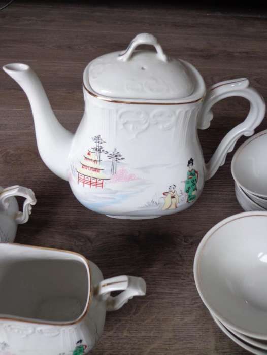 Serviço de chá Vista Alegre 1971.1980