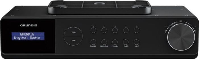 outlet radio sieciowe dab+, fm grundig dkr 1000 bt czarny