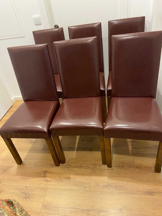 Conjunto de 6 cadeiras para mesa