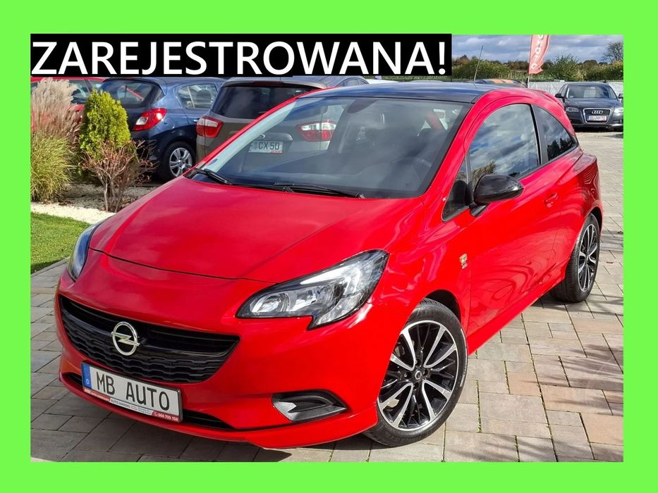 Opel Corsa JEDYNA**OPC Line KLIMA tempomat czujniki navi alu 2018 mega zadbana