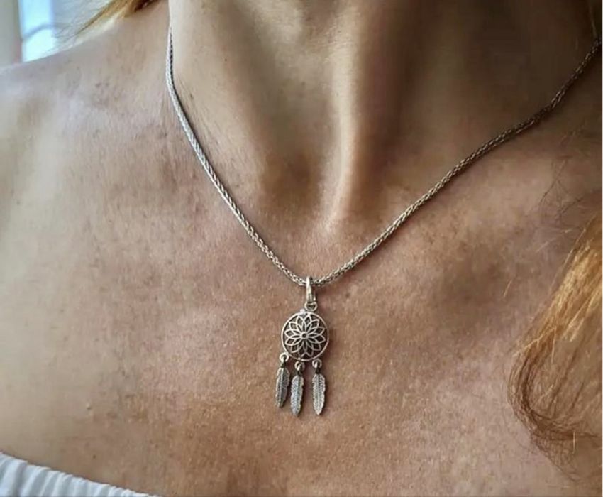 Підвіска срібло 925 кулон срібний Лонець снів