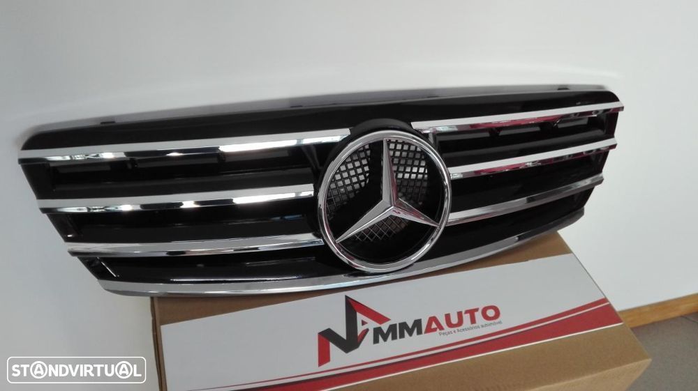 Grelha Frontal Mercedes Classe C W203 Look CL