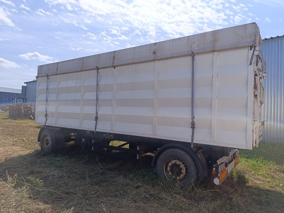 Прицеп Контейнеровоз Krone + Кузов зерновоз на авто