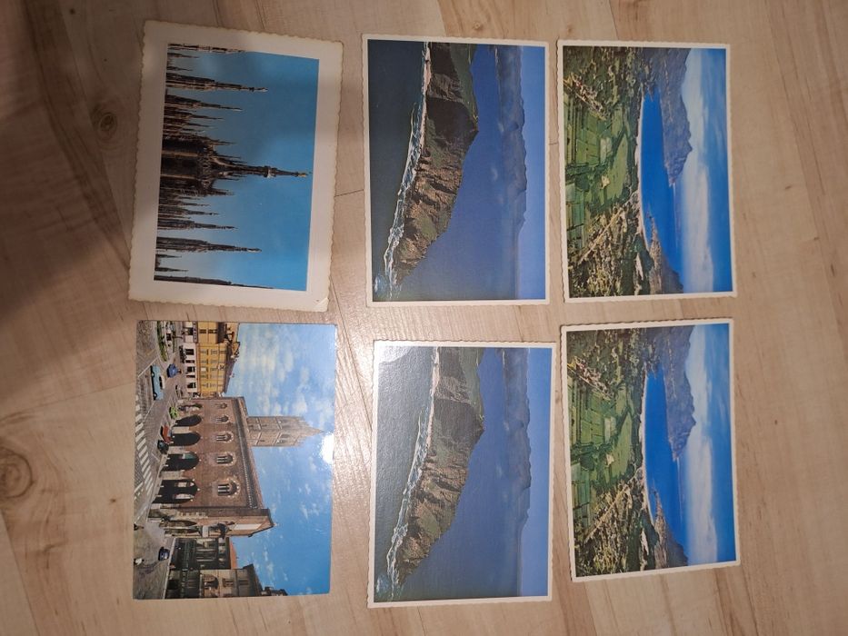 Duży zestaw pocztówek lata 90