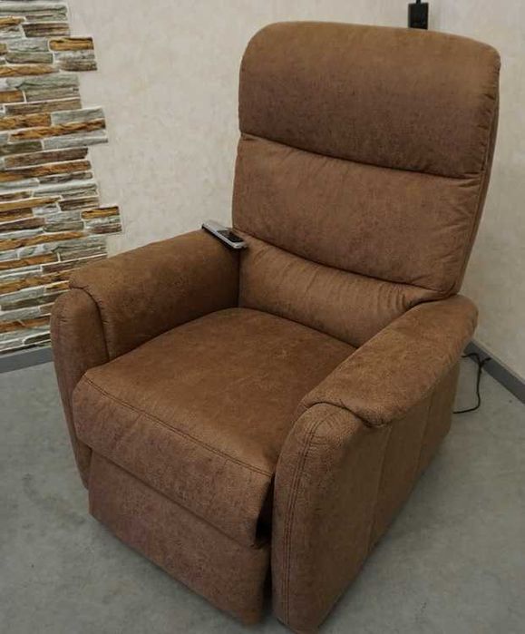 Fotel Elektryczny Geriatryczny pilot pomoc wstawania Senior (w-948)