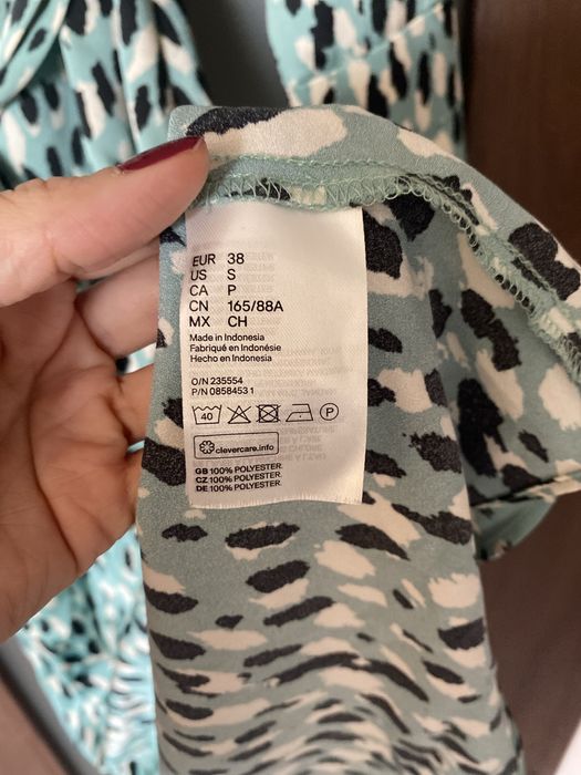 H&M sukienka midi rozm.38