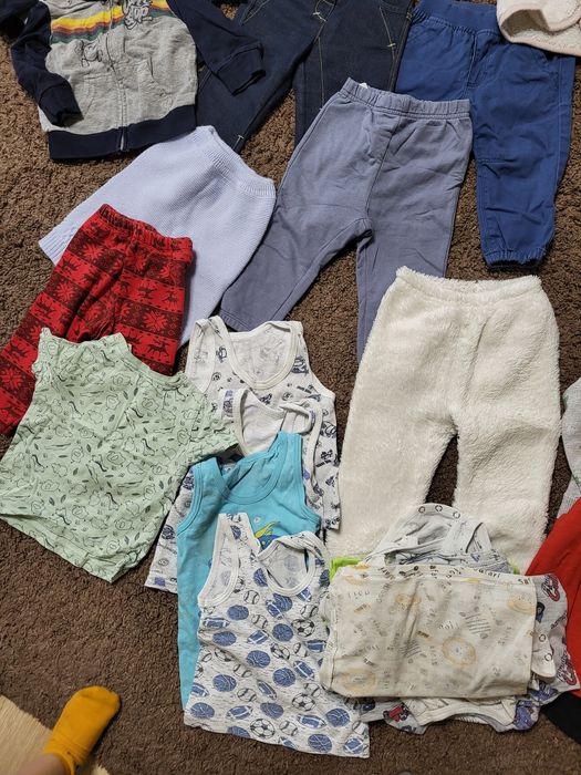 Продам пакет одягу 74-86 р