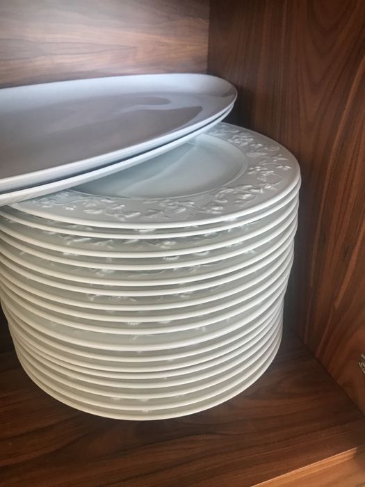 Pratos marcadores / prato de bolo