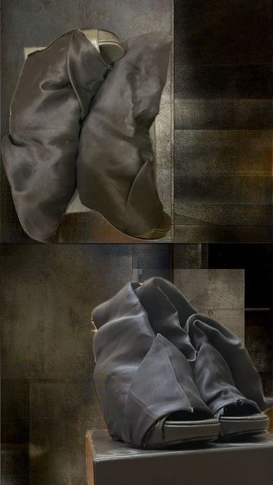 Rick Owens RO1800 boots very rare