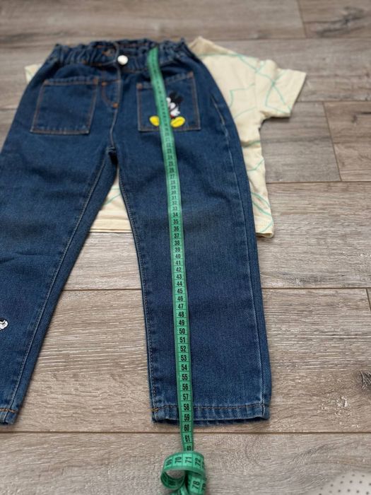 Джинси LC Waikiki, футболка ZARA на дівчинку розмір 104
