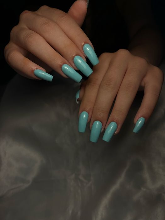 Unhas de gel por Clara Barros