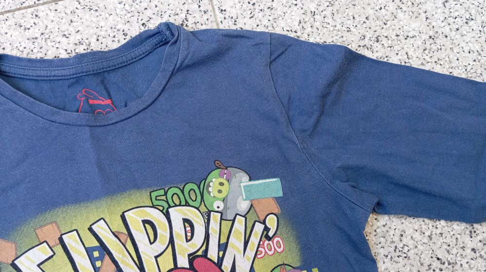 Camisolas angry birds 2-4 anos