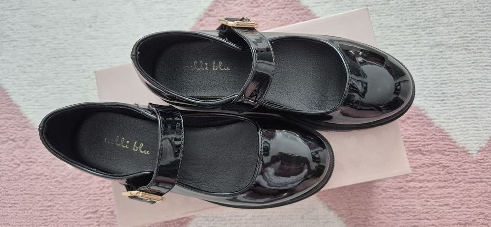 Buty lakierki eleganckie 34 dla dziewczynki