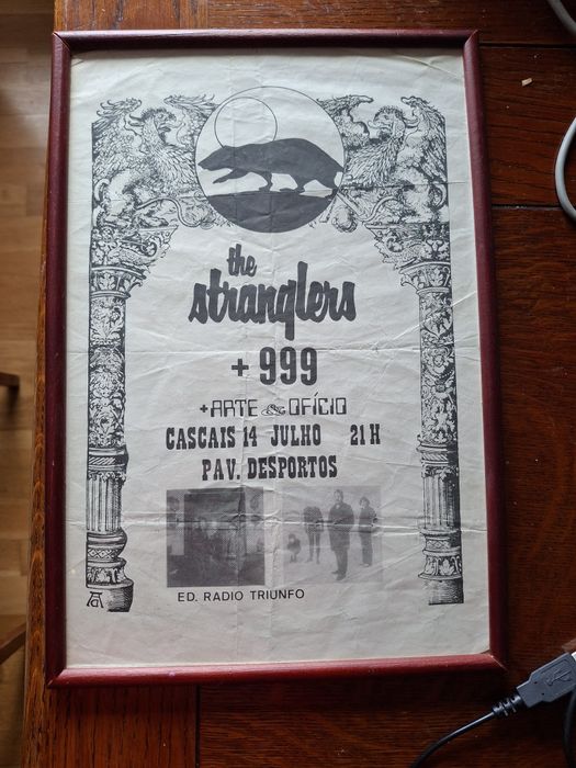 The stranglers concerto Cascais cartaz