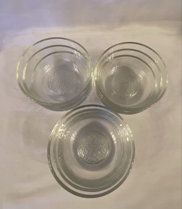 9 Taças em Vidro Transparentes – Sobremesas | Molhos | Snacks