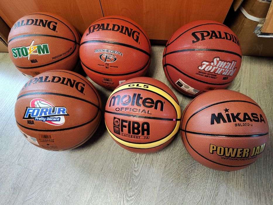 М'яч баскетбольний MOLTEN та MIKASA, 5 розмір