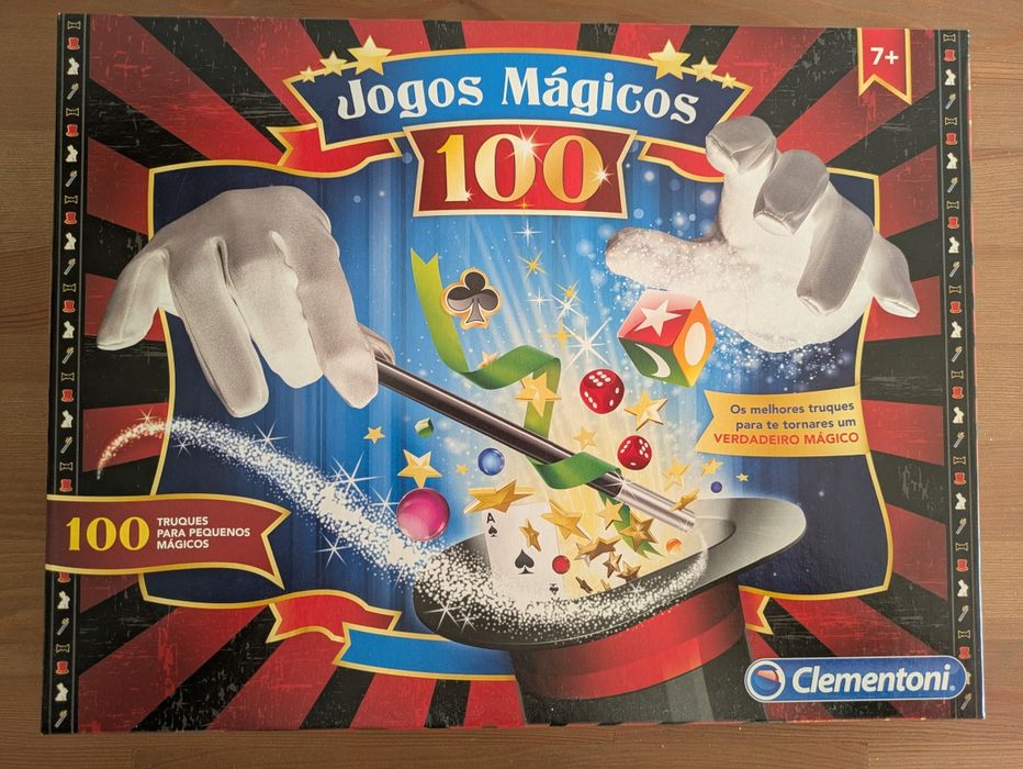 Artigo Novo - 100 Jogos Mágicos - Clementoni