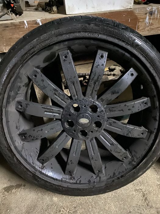 Jantes 22 range rover usadas com pneus