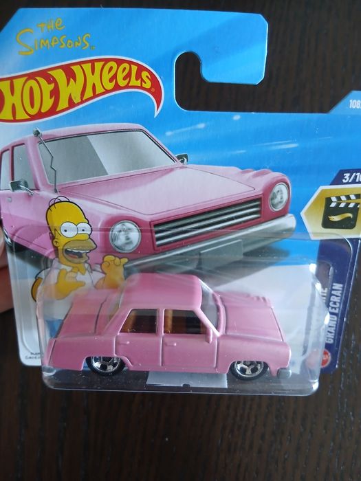 Carro The Simpsons - HotWheels