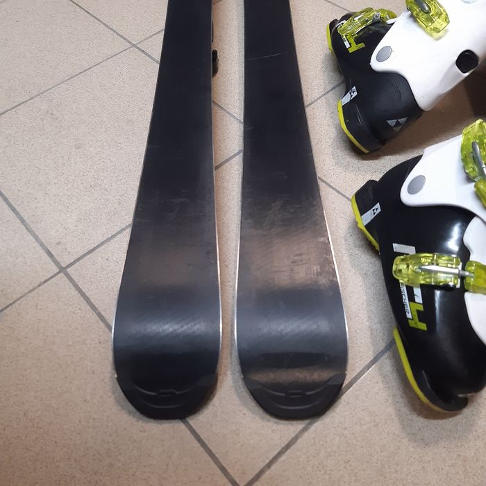 narty fischer 110cm+buty Fischer 33