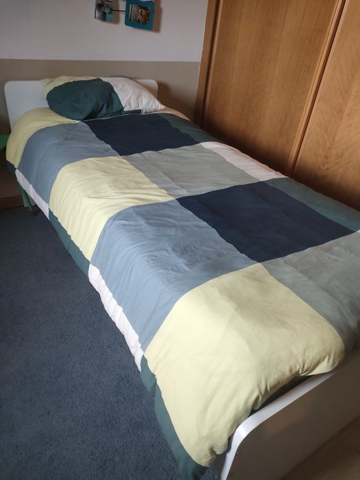 Cama como.Nova IKEA mais colchão