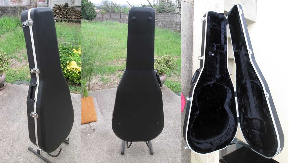 Guitarra eletroacústica Fender FR-50CE Resonator com estojo