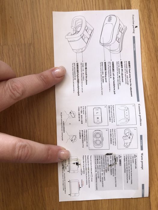 Окуляри віртуальної реальності AIR VR 360 очки маска