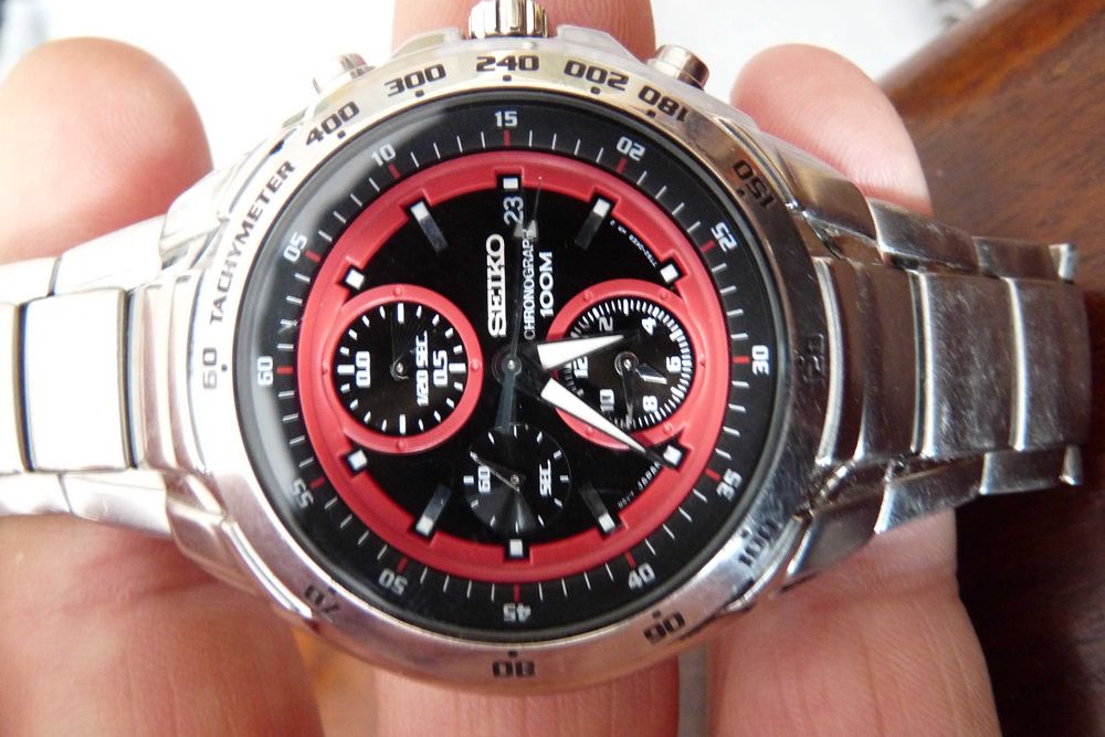 Zegarek męski SEIKO SND701P1 Honda racing, stan bdb+