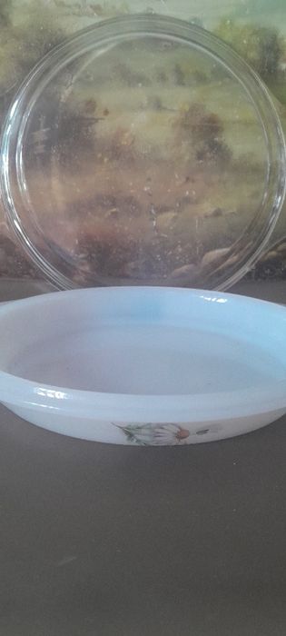 2 pokrywki 18,5 i 20,5 do naczyń zaroodpornych